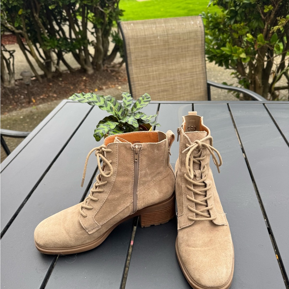 Lucky Brand Lace Up Boots